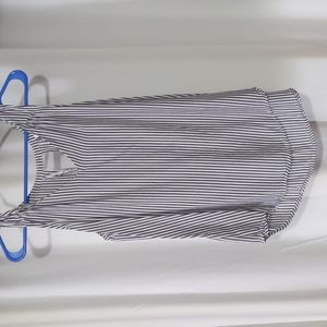 Vertical stripe tank top